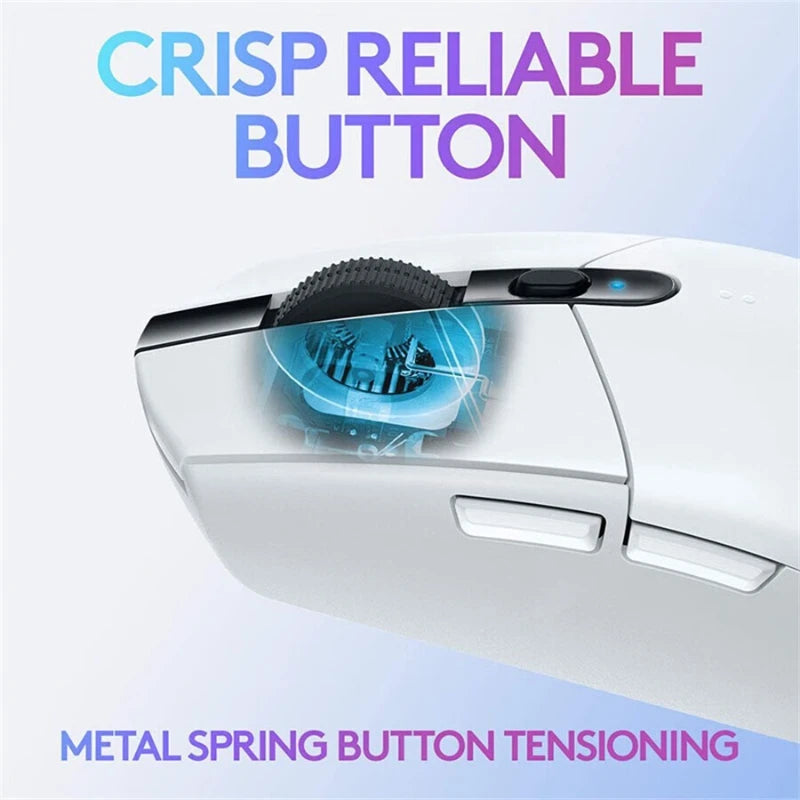 Logitech G305 Lightspeed Wireless Gaming Mouse, 2.4G USB Hero Sensor, 6 Programmable Buttons, Lightweight for PC Laptop Gamer,