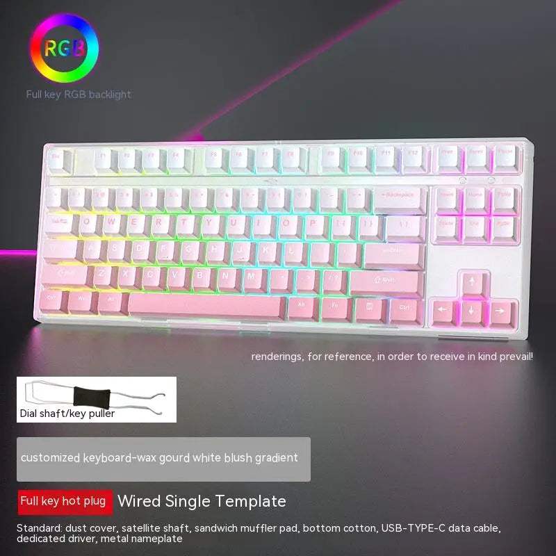 Swappable Axis Gaming Keyboard